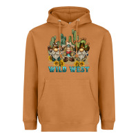 Meerkat wild west western gnome Heavyweight Hoodie - BarkalooDesign