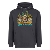 Smoke wild west western gnome Heavyweight Hoodie - BarkalooDesign