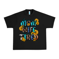 Black Super mom super wife super tired Urban Heavy Tee - CowGirlArtShop