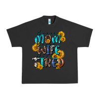 Pigment Black Super mom super wife super tired Urban Heavy Tee - CowGirlArtShop