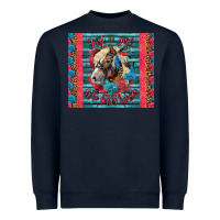 Navy Just A Girl Who Loves Horses Heavyweight Sweatshirt - LillyAllenDesigns