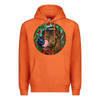 Carrot Longhorn Cow Christmas Premium Hoodie - RanaPortraitStore