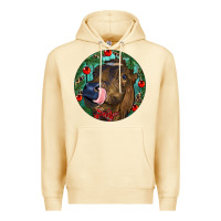 Pina Colada Longhorn Cow Christmas Premium Hoodie - RanaPortraitStore