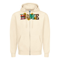 Sandshell western home wind wheel Zipper Hoodie - Artiststas