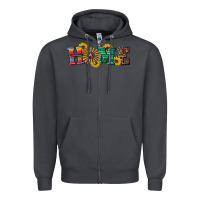 Smoke western home wind wheel Zipper Hoodie - Artiststas