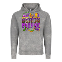 Cloud Rock beads please mardi gras Vintage Hoodie - OliviaCreatesArt
