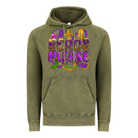 Vintage Olive beads please mardi gras Vintage Hoodie - OliviaCreatesArt
