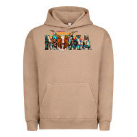 Pigment Burro longhorn mama Urban Hoodie - AdoDesignShop