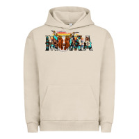 Pigment French Oak longhorn mama Urban Hoodie - AdoDesignShop