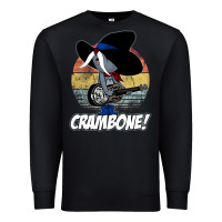 Black Vintage distressed uncle pecos crambone Premium Sweatshirt - longCreatives