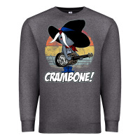 Charcoal Heather Vintage distressed uncle pecos crambone Premium Sweatshirt - longCreatives