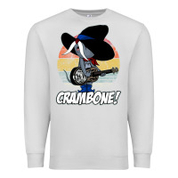 Dove Grey Vintage distressed uncle pecos crambone Premium Sweatshirt - longCreatives