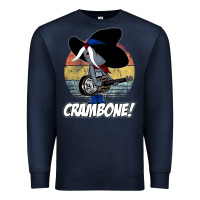 Navy Vintage distressed uncle pecos crambone Premium Sweatshirt - longCreatives