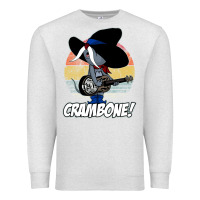 Oatmeal Heather Vintage distressed uncle pecos crambone Premium Sweatshirt - longCreatives