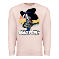 Pale Pink Vintage distressed uncle pecos crambone Premium Sweatshirt - longCreatives