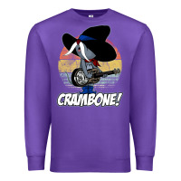 Purple Vintage distressed uncle pecos crambone Premium Sweatshirt - longCreatives