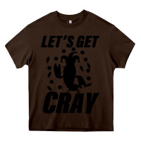 Chocolate Brown Let's Get Crazy Heavy Core Tee - Bettercallsaul