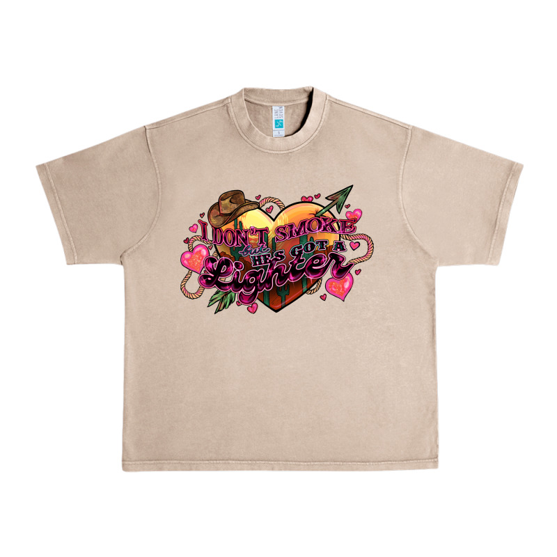 I Don't Smoke But He's Got A Lighter Urban Heavy Tee by HowdyJamesFarm | Teevron