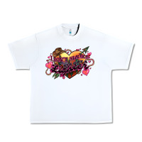 White I don't smoke but he's got a lighter Urban Heavy Tee - HowdyJamesFarm