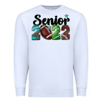 White football senior 2022 Premium Sweatshirt - BarkalooDesign