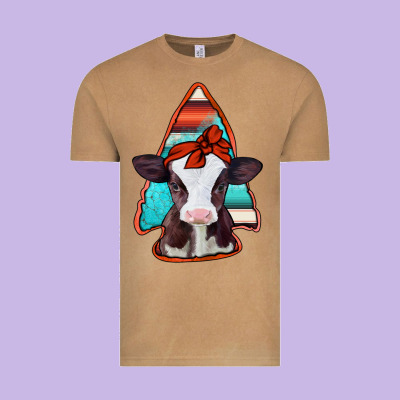 Baby Calf Arrowhead Vintage Tee Designed By Jasminsmagicworld