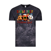 Cloud Black balls deep christmas spirit Vintage Tee - CowGirlArtShop