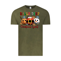 Vintage Olive balls deep christmas spirit Vintage Tee - CowGirlArtShop