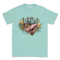 Seafoam Country Mama Classic Tee - HowdyJamesFarm