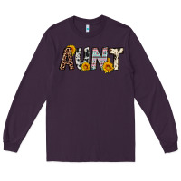 Plum aunt Long Sleeve Tee - OliviaCreatesArt