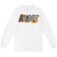 White aunt Long Sleeve Tee - OliviaCreatesArt