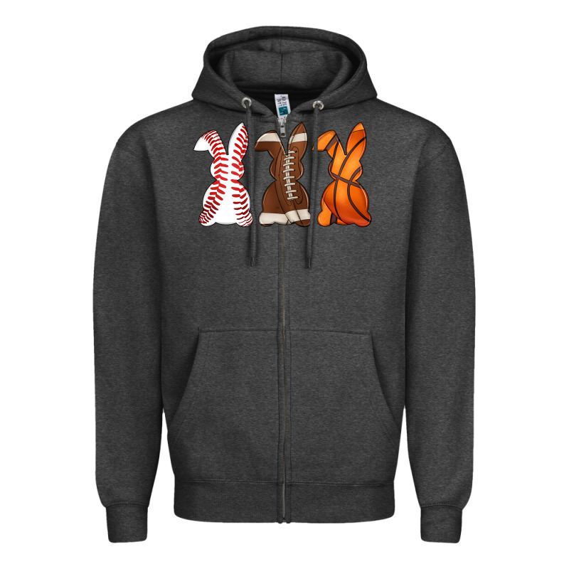 Western Easter Support Bunny Zipper Hoodie by Artiststas | Teevron