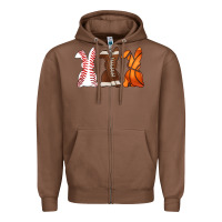 Chestnut western easter support bunny Zipper Hoodie - Artiststas