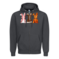 Smoke western easter support bunny Zipper Hoodie - Artiststas