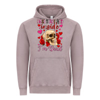 Vintage Zinc roses are red inside i m dead Vintage Hoodie - OliviaCreatesArt