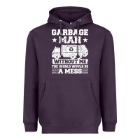 Plum garbage man gift t  shirt recycling trash garbage man t  shirt Heavyweight Hoodie - longCreatives