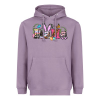 Lavender easter bunny mama Heavyweight Hoodie - BarkalooDesign