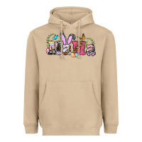 Mushroom easter bunny mama Heavyweight Hoodie - BarkalooDesign
