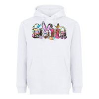 White easter bunny mama Heavyweight Hoodie - BarkalooDesign