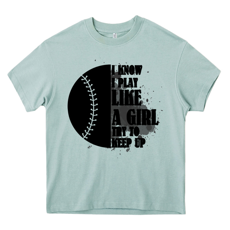 I Know I Play Like A Girl Try To Keep Up Heavy Core Tee by Bettercallsaul | Teevron
