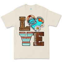 Bone American Football love and helmet Premium Tee - NancyCooperArtShop