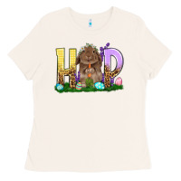 Bone Hop rabbit Ladies Tee - NancyCooperArtShop