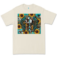 Bone western faith sunflower's Premium Tee - RanaPortraitStore