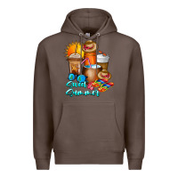 Coffee Sweet Summer Premium Hoodie - CowhideDigitalArt