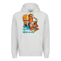 Dove Grey Sweet Summer Premium Hoodie - CowhideDigitalArt