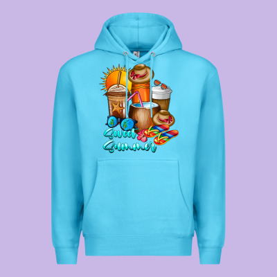 Sweet Summer Premium Hoodie Designed By Cowhidedigitalart