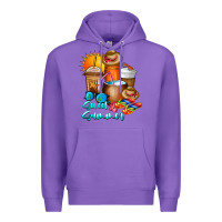 Purple Sweet Summer Premium Hoodie - CowhideDigitalArt