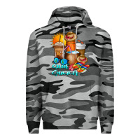 Slate Camo Sweet Summer Premium Hoodie - CowhideDigitalArt