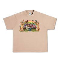 Burro Oh how he loves us cross Easter Day Urban Heavy Tee - HowdyJamesFarm
