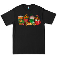 Black Tacos Coffee Cups Premium Tee - texasbilliewilder