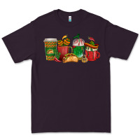 Plum Tacos Coffee Cups Premium Tee - texasbilliewilder